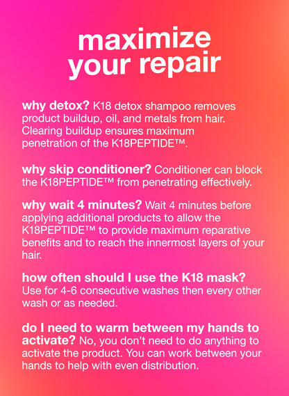 Jumbo Leave-In Molecular Repair Hair Mask 100mL